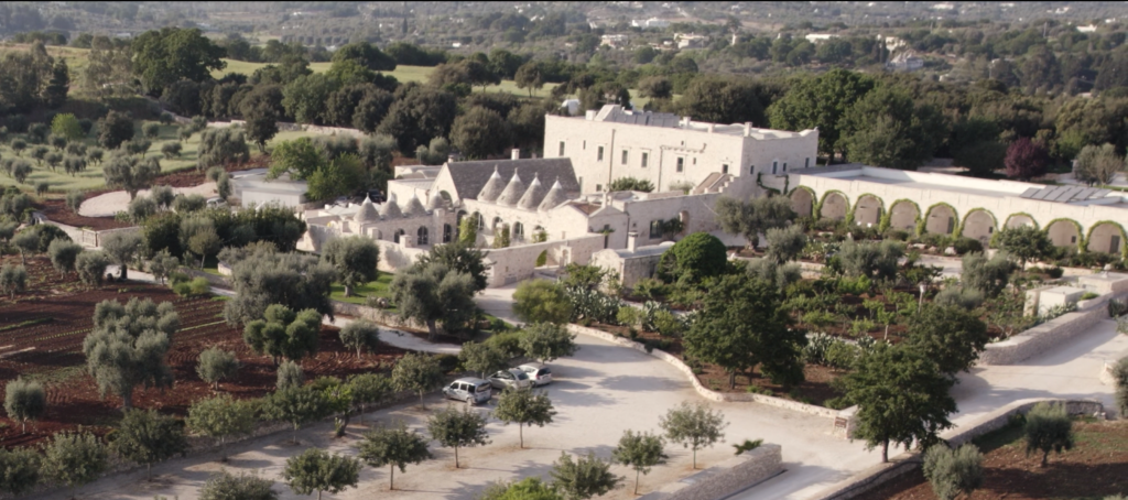 Masseria Grieco from the air